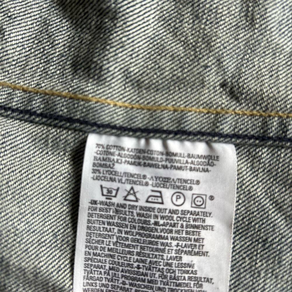 Levi's Light Blue Denim Jacket - Picture 8 of 9